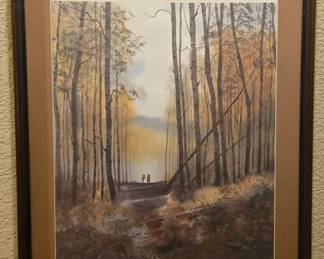 Backpackers Painting