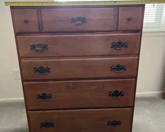 MidCentury Modern High Boy Dresser