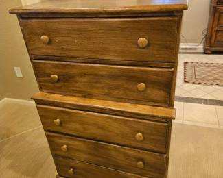 Vintage Chest on Chest Dresser