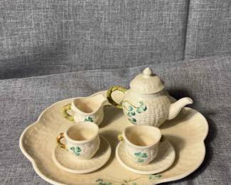 Belleek Mini Tea Set