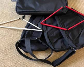 Travel Cross Body Bags, Computer Brief Case, and Travel Hangers NEW