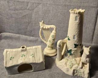 Belleek Shamrock Table Set