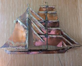 curtis jere sailboat sculpture