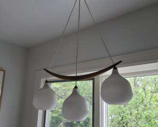 Mid-Century Danish Chandelier - Pristine!