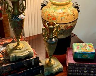 Onyx vases from France