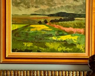 RARE Paul P Jorgenson oil circa 1930-40