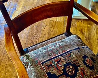 Late 1700s walnut “Hitchcock” chair