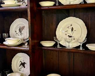 Old wedgewood birds