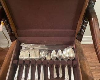Rogers “ Eternally Yours” flatware service for 8