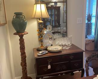 View of left side of breakfast room