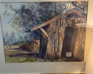 Montgomery artist Jean Williams watercolor