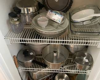 Pots and pans and small appliances