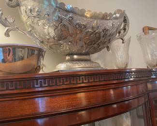 Wonderful India silver handled bowl