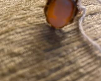 Sweet Cameo and 10 k gold ring
No jewelry kept kept on premises till the day of the sale
