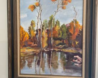 1970’’s K. T. Barnett landscape
