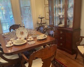 View of the breakfast room