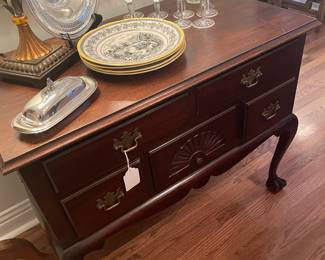Chippendale mahogany server