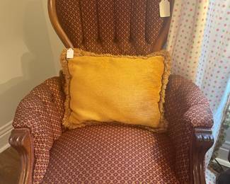 Victorian gentleman’s chair