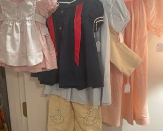 Vintage 50’s and 60’s baby clothes
