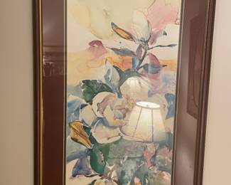 Alabama artist Jack Deloney magnolia print