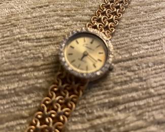 Cronier’s 14k gold and diamond watch
No jewelry kept kept on premises till the day of the sale