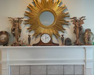 View of mantle