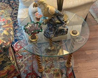 Mid Century Italian glass table