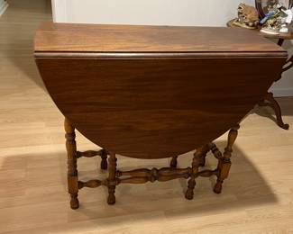 Brandt Cabinet Works Gate Leg Table,