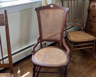 Rush Bottom Rocking Chairs