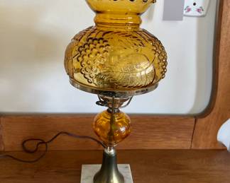 Amber Lamp