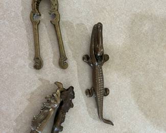 Brass Nut Crackers