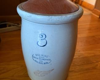 Red Wing Crock