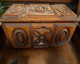 Tramp Art Box