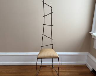 Metal art "Twig" chair