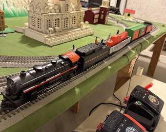 Lionel Halloween Transylvania train set