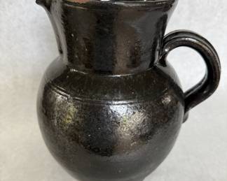Antique Redware pitcher