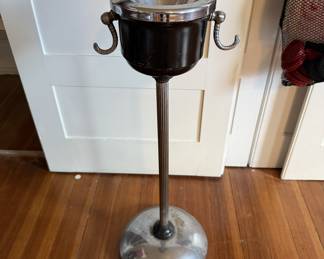 Art deco standing ashtray
