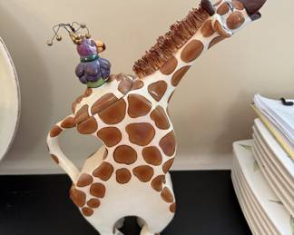SWAK giraffe pitcher