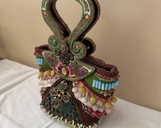 Mary Frances beaded purse