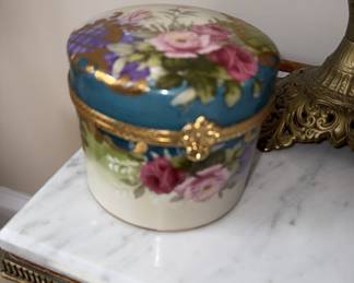 Vintage porcelain box