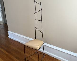 Metal art "Twig" chair