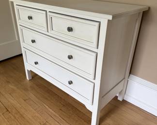White dresser