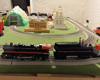 Lionel Halloween Transylvania train set