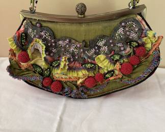 Mary Frances beaded purse