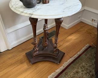 Marble top table