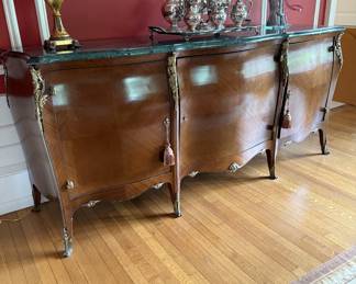 Bombe style sideboard