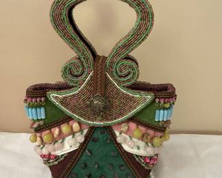 Mary Frances beaded purse