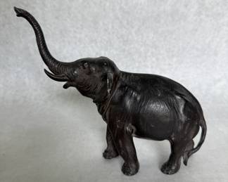 Asian metal elephant
