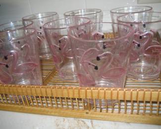 Flamingo glasses