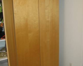 Tall cabinet with shelves (2 available)